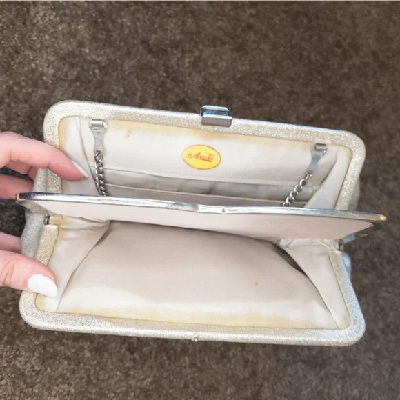 Vintage Andé Shimmer Party Clutch - Picture 3 of 5